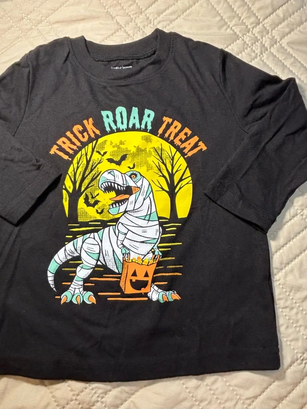 Children’s Place 18-24M Halloween 'Trick Roar Treat' Graphic Tee